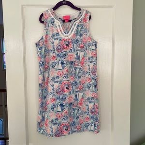 Lilly Pullitzer- Girls 14-16 knit shift dress